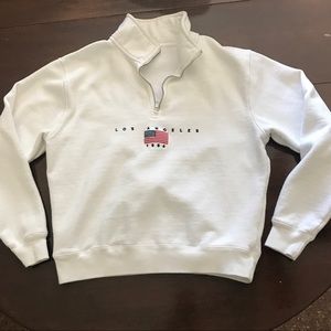 Brandy Melville Los Angeles Quarter Zip